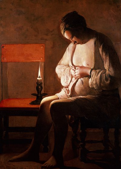 Der Flohfänger von Georges de La Tour